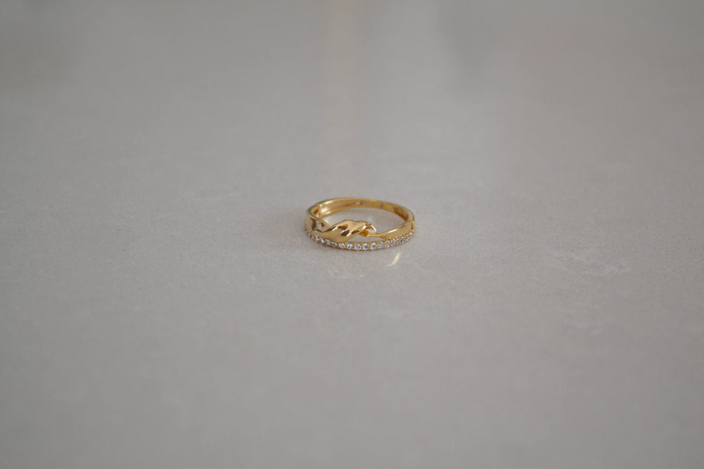 6k Gold Emily Ring