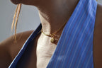 6K Gold Locked in Love Necklace