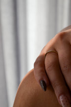 6K Gold Waves Ring