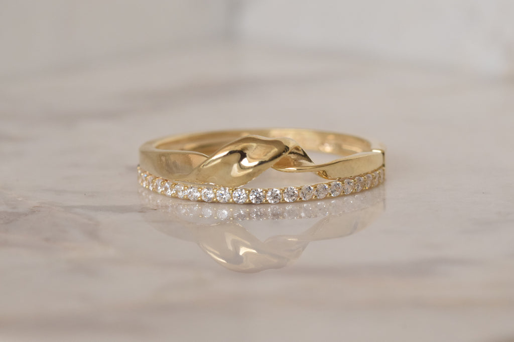6k Gold Emily Ring