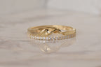 6k Gold Emily Ring