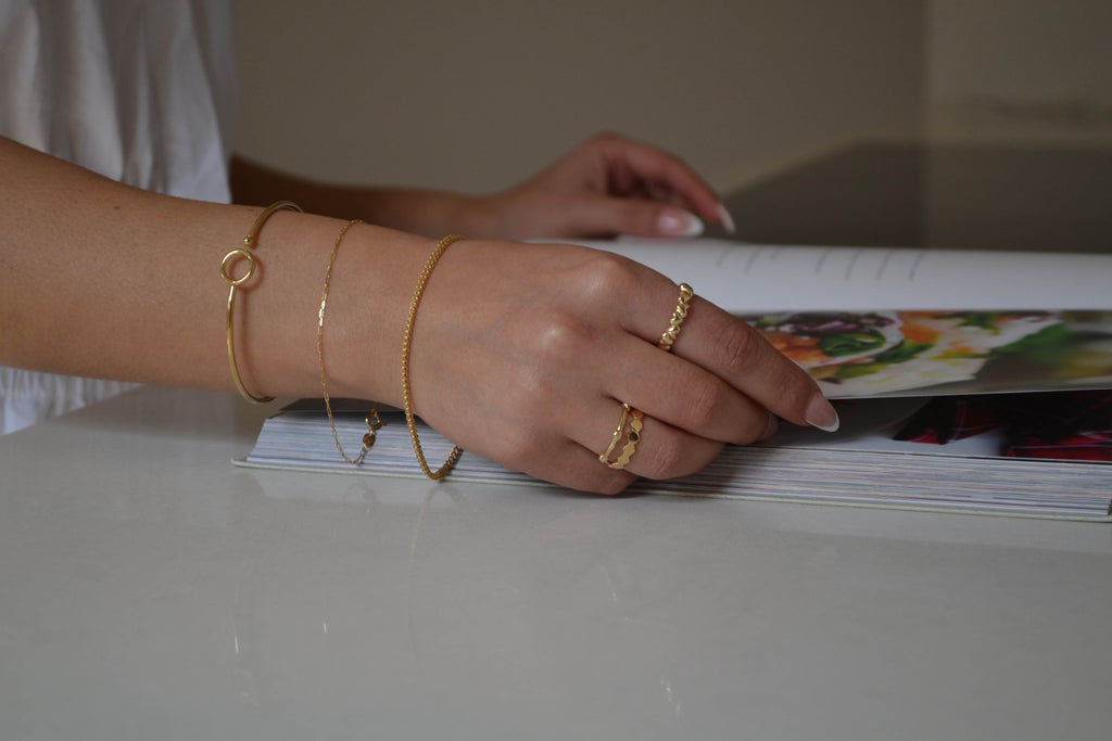 6K Gold Honey Ring