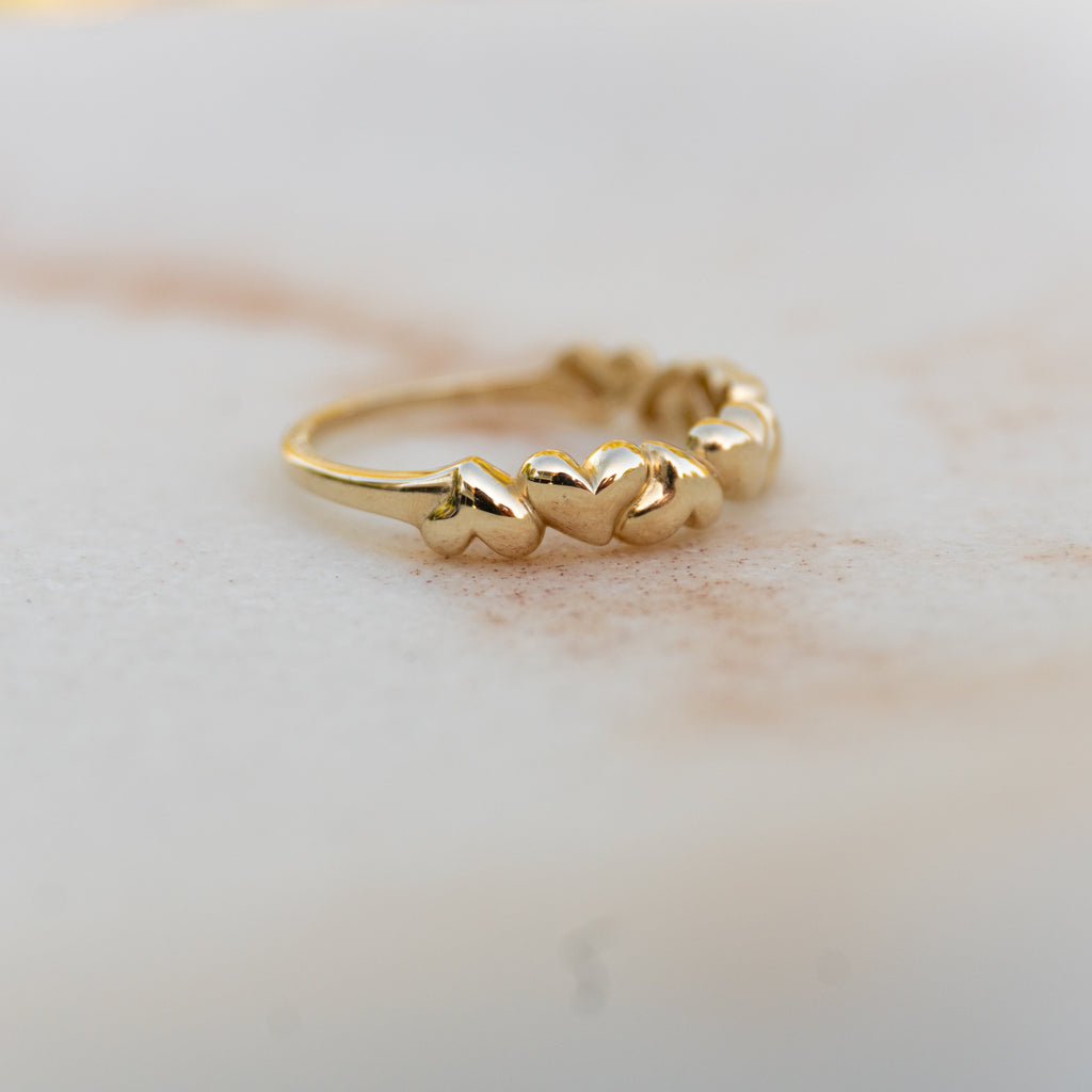 Puff Heart Ring