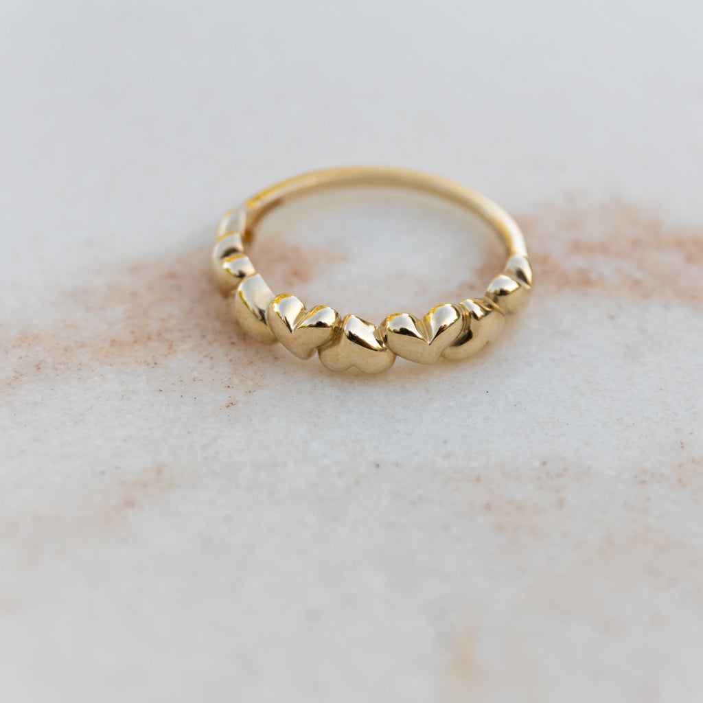 Puff Heart Ring