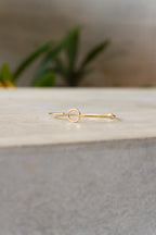 Open Circle Bangle