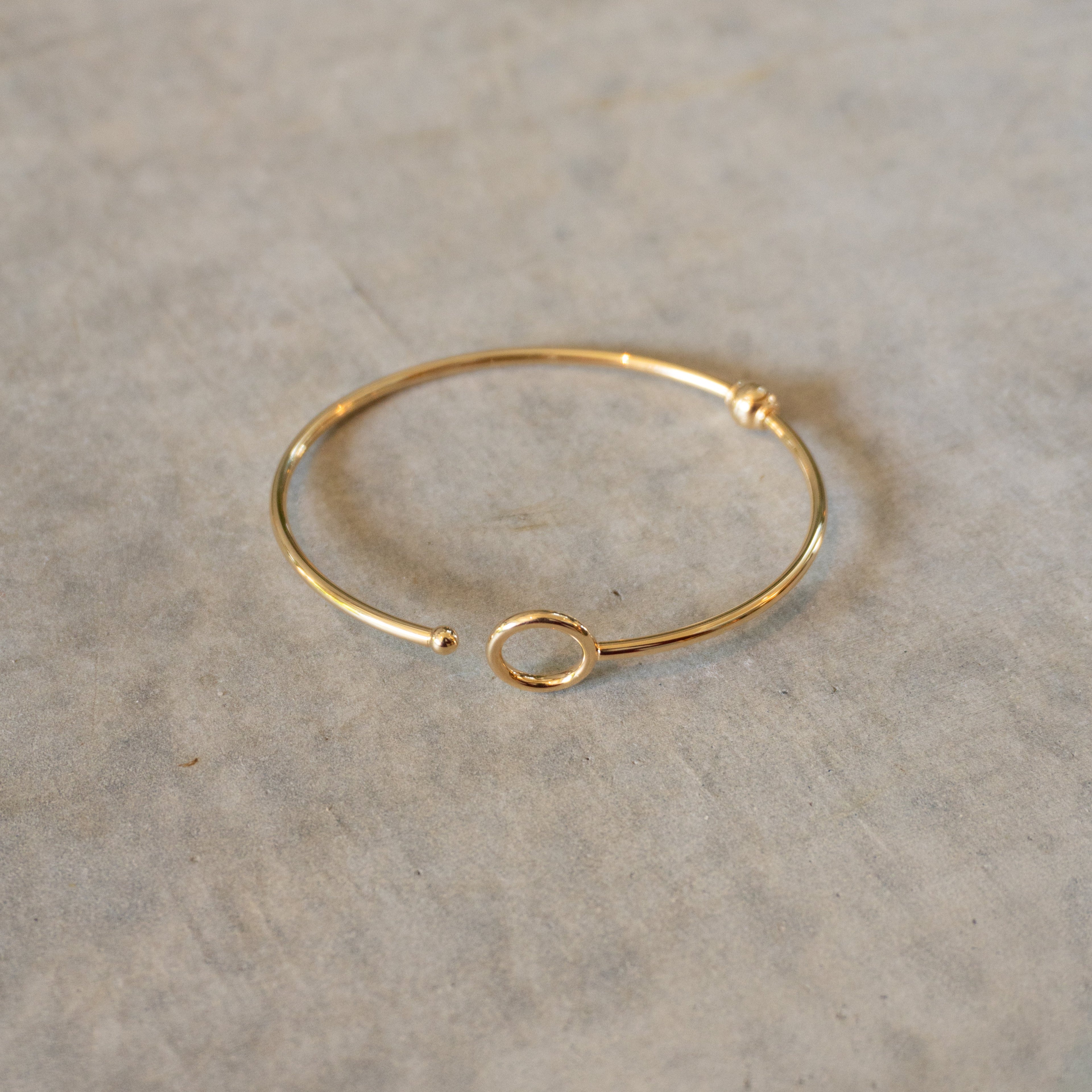 Open Circle Bangle