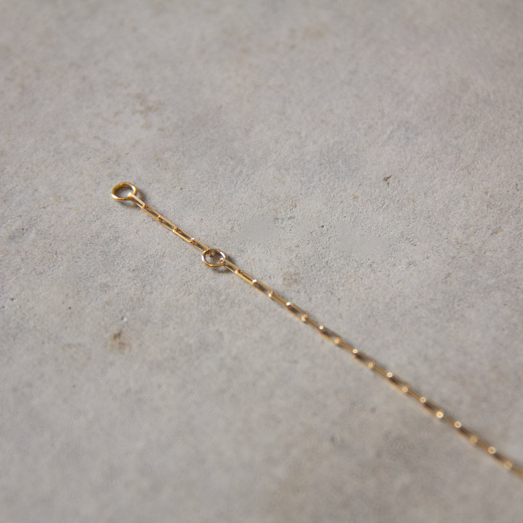 Fine Paperclip Bracelet