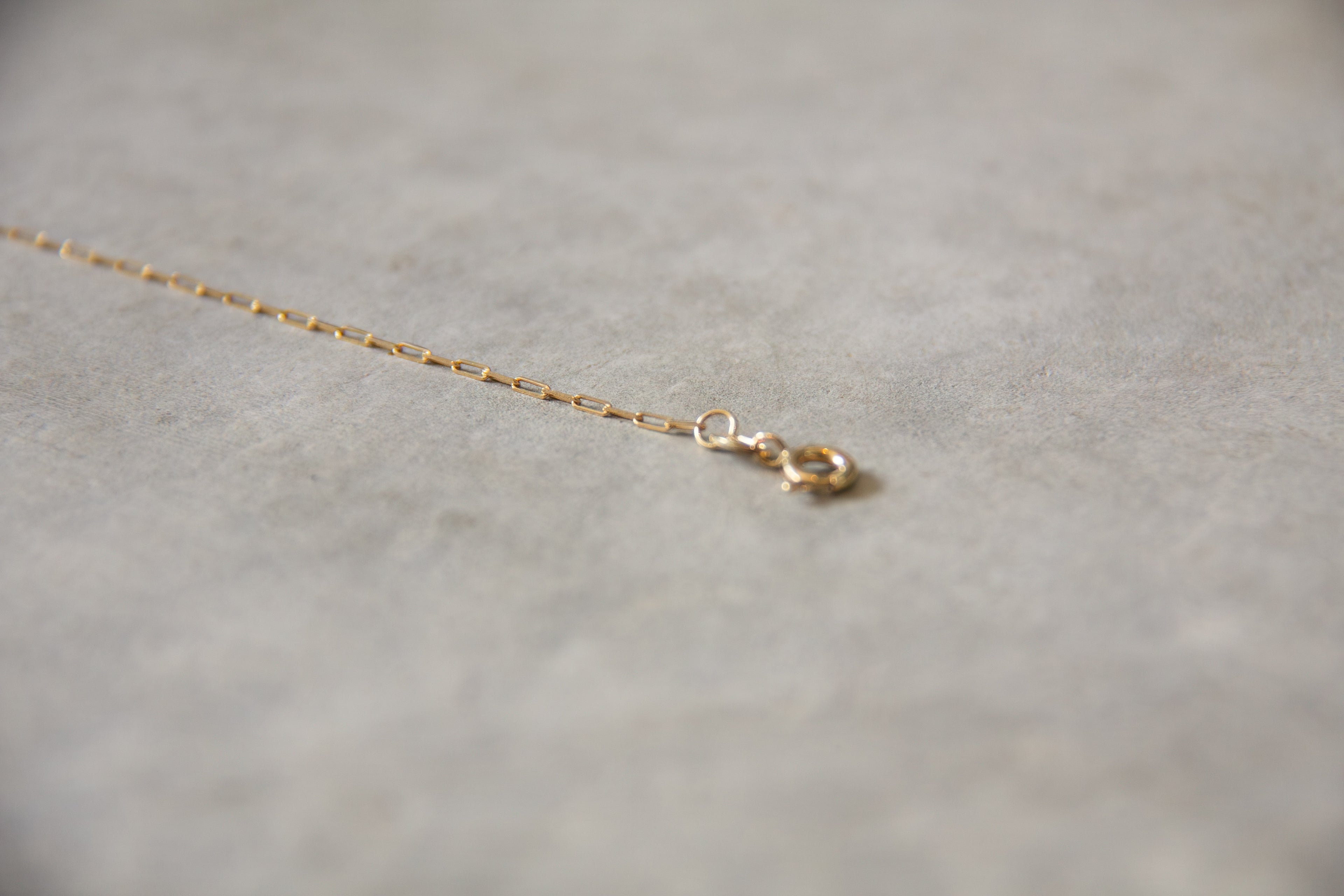 Fine Paperclip Bracelet