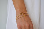 Open Circle Bangle