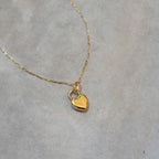 6K Gold Locked in Love Necklace